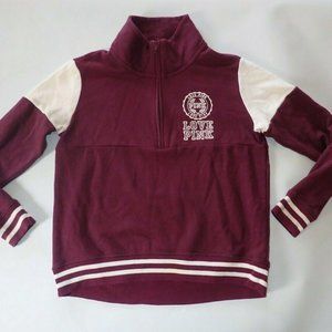 Pink Victorias‎ Secret 1/4 Zip Sweatshirt Women S